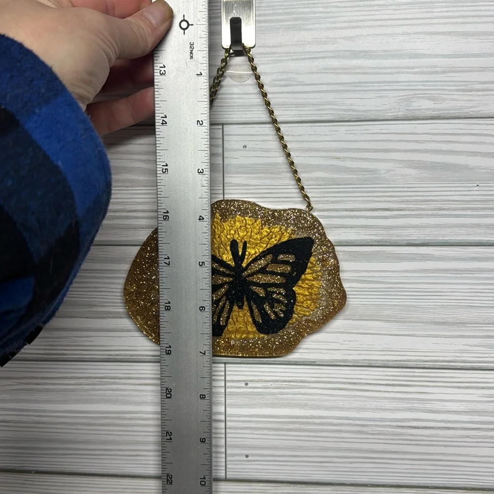 Gold Glitter Butterfly Wall Hanging- no. 2